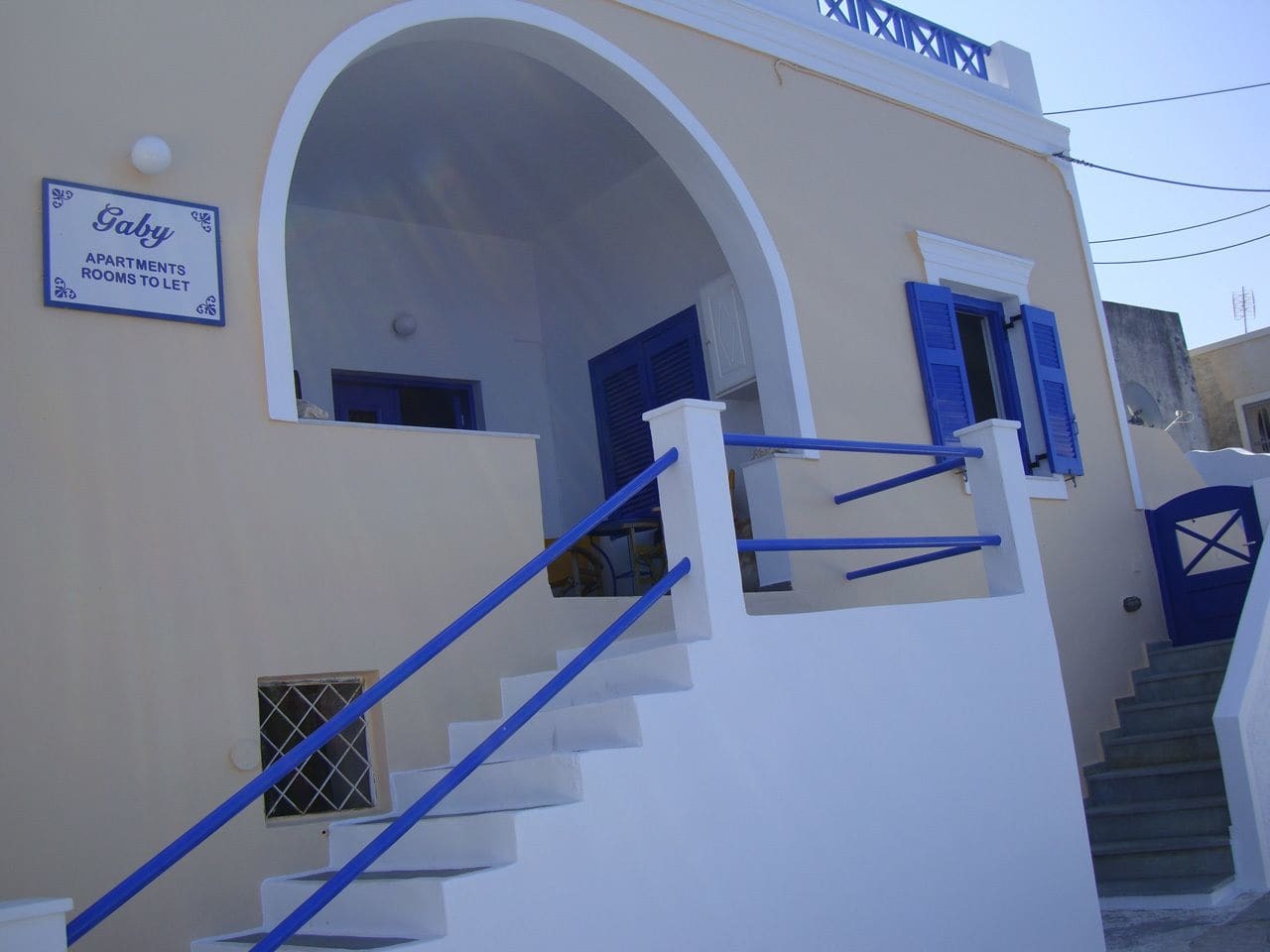 Gaby Apartments Firostefani Luaran gambar